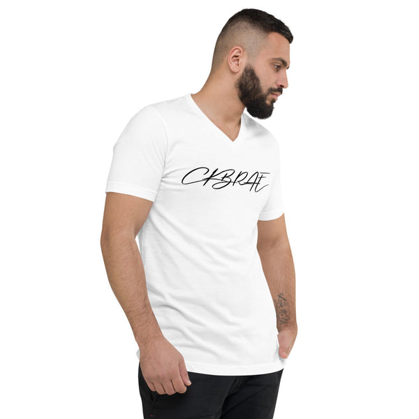 Unisex Short Sleeve V-Neck T-Shirt